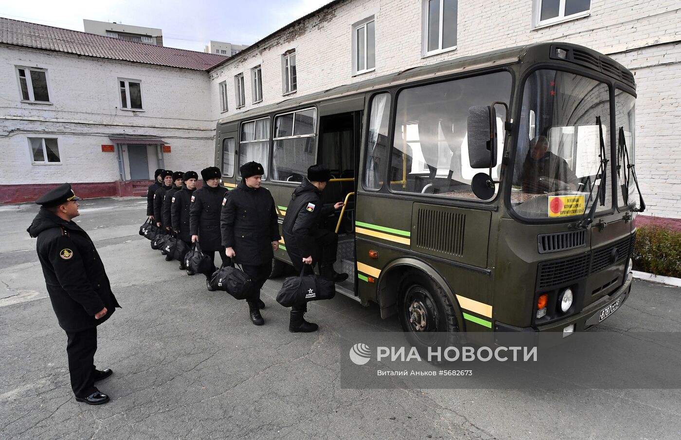 Осенний призыв во Владивостоке