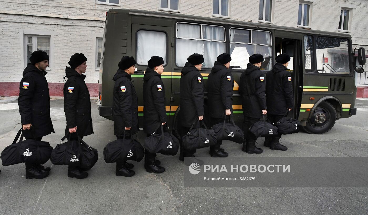 Осенний призыв во Владивостоке