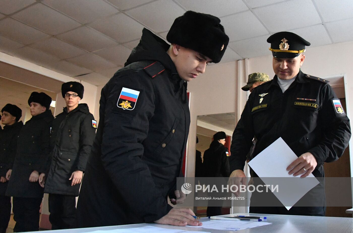 Осенний призыв во Владивостоке