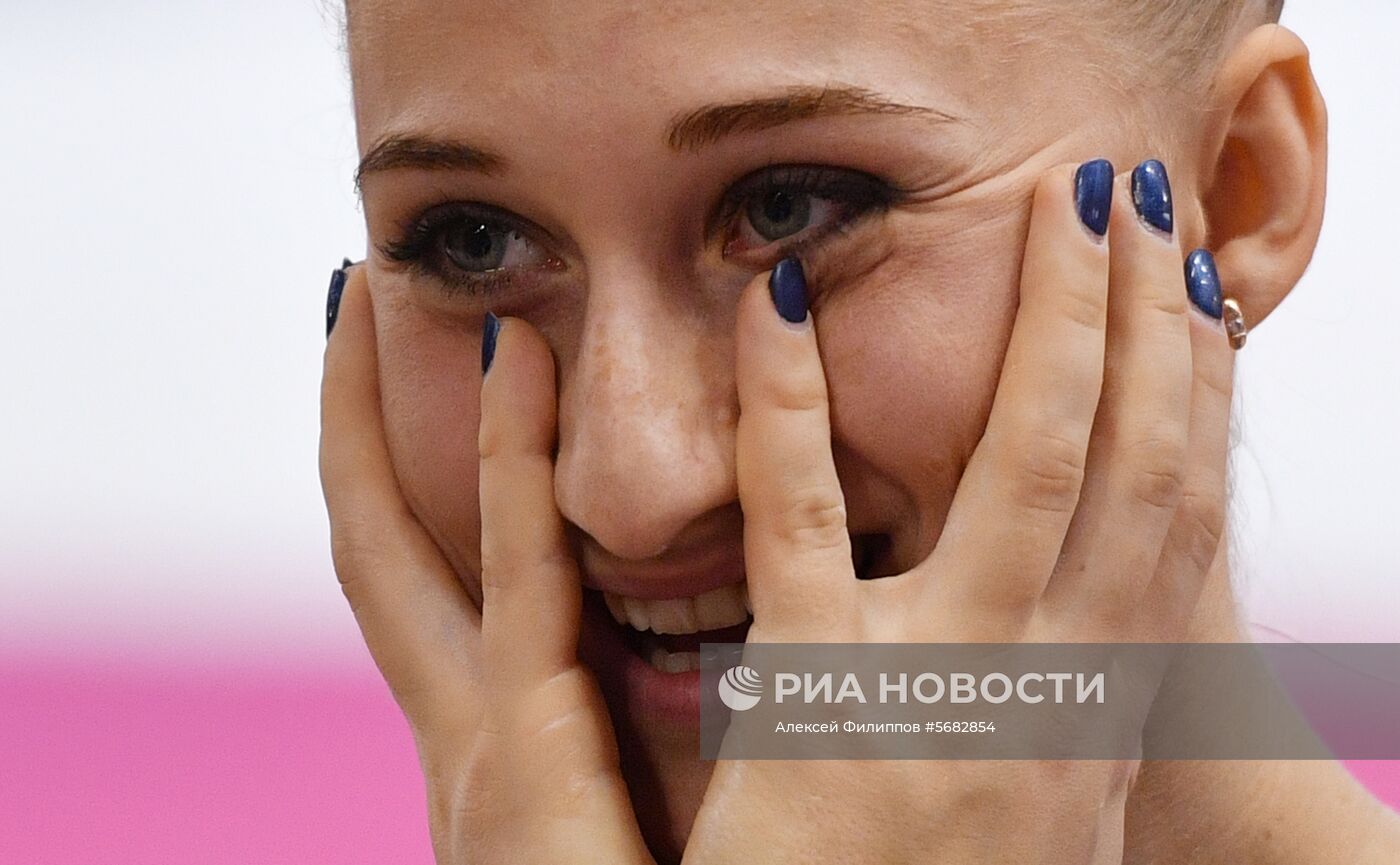 Спортивная гимнастика. Чемпионат мира. Женщины. Командное многоборье