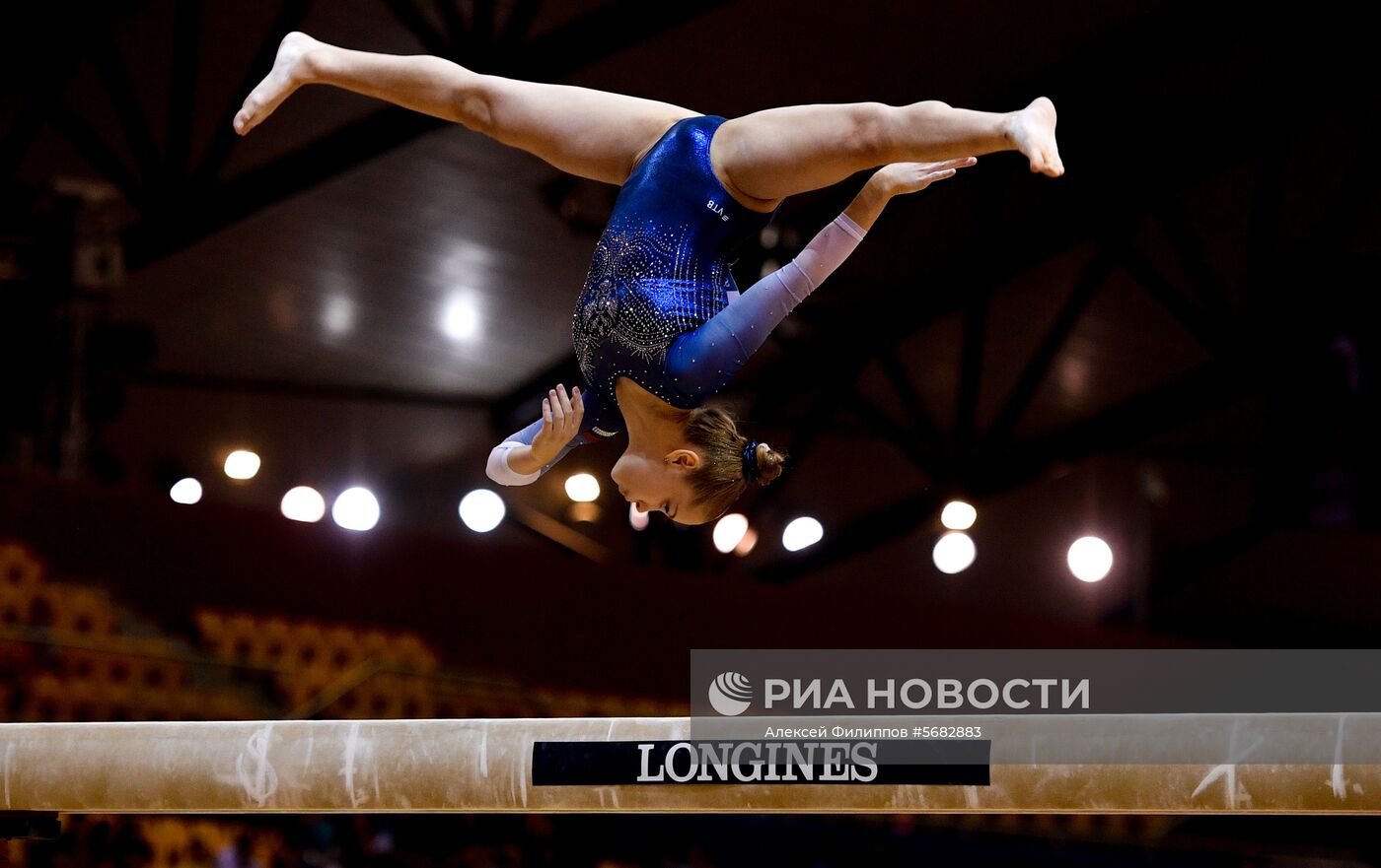 Спортивная гимнастика. Чемпионат мира. Женщины. Командное многоборье