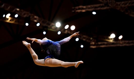 Спортивная гимнастика. Чемпионат мира. Женщины. Командное многоборье