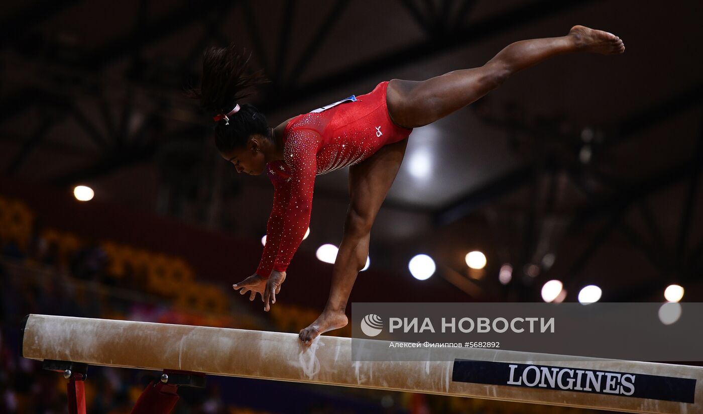 Спортивная гимнастика. Чемпионат мира. Женщины. Командное многоборье