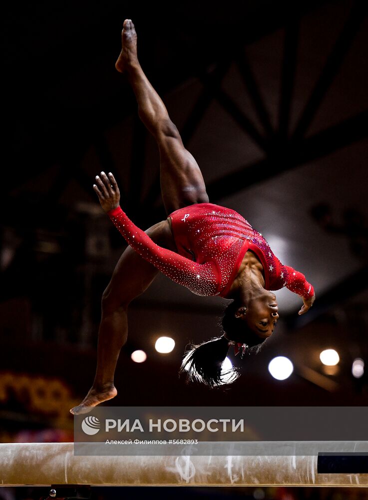 Спортивная гимнастика. Чемпионат мира. Женщины. Командное многоборье