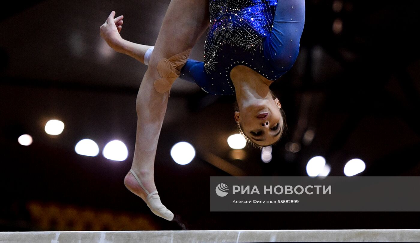 Спортивная гимнастика. Чемпионат мира. Женщины. Командное многоборье