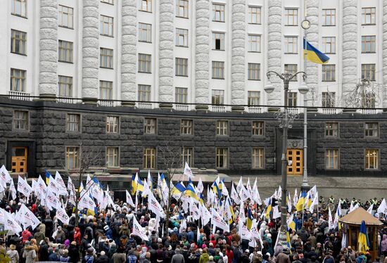 Акции протеста в Киеве