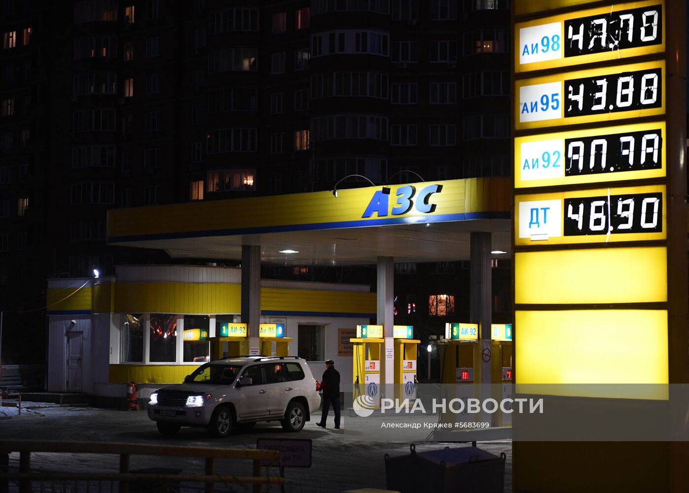 Продажа дизельного топлива в регионах России 