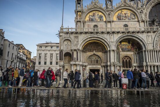 Наводнение в Венеции