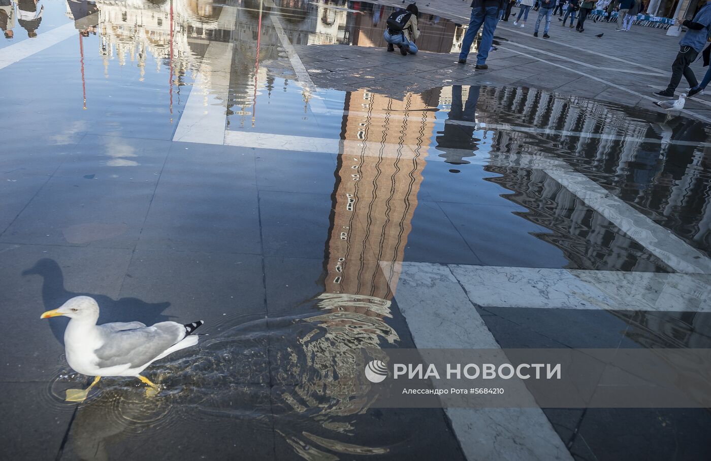 Наводнение в Венеции