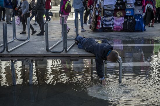 Наводнение в Венеции