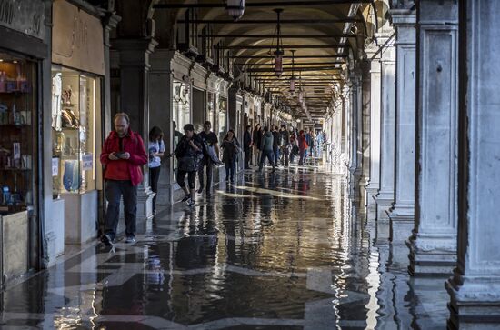 Наводнение в Венеции