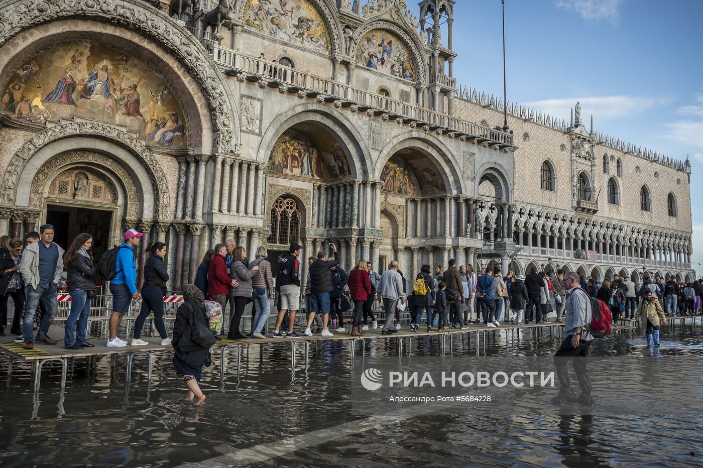 Наводнение в Венеции
