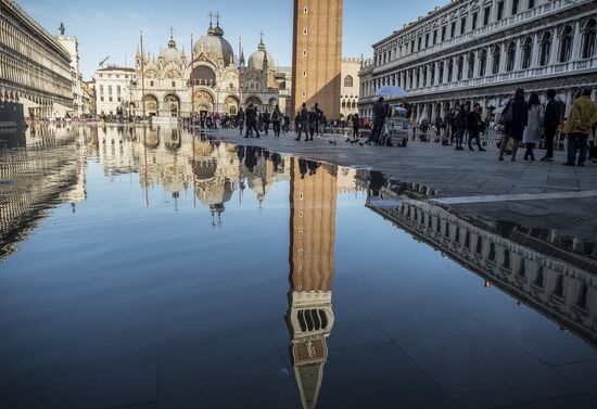 Наводнение в Венеции
