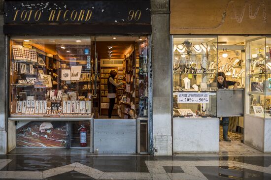 Наводнение в Венеции