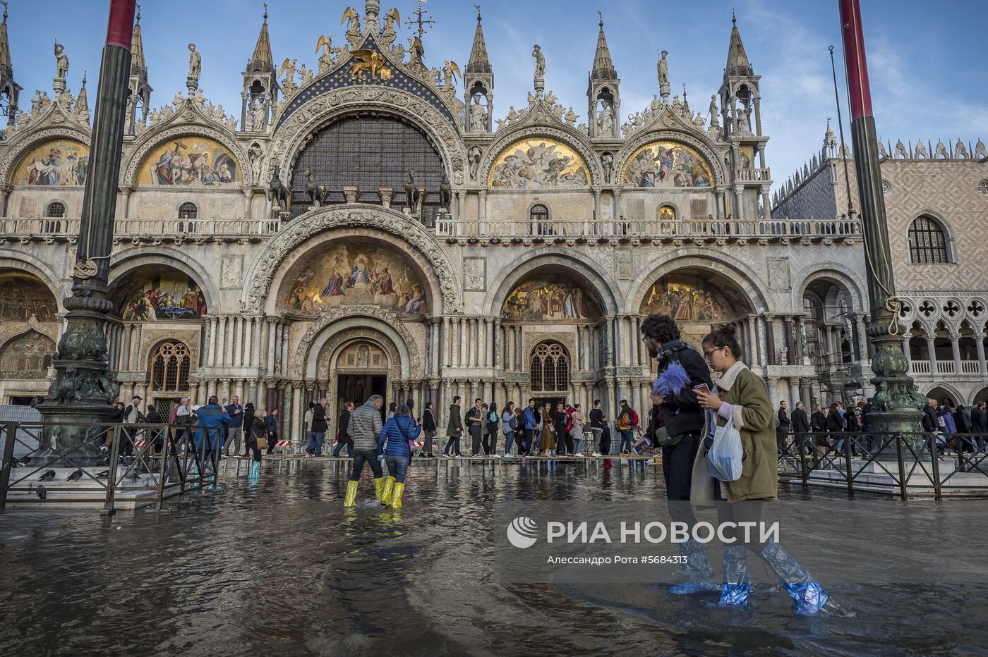 Наводнение в Венеции
