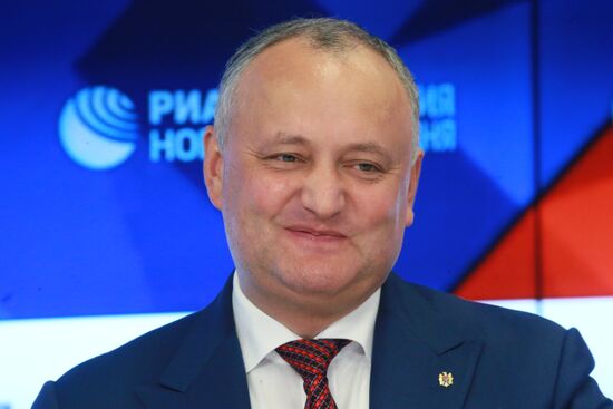 П/к президента Молдавии  И. Додона