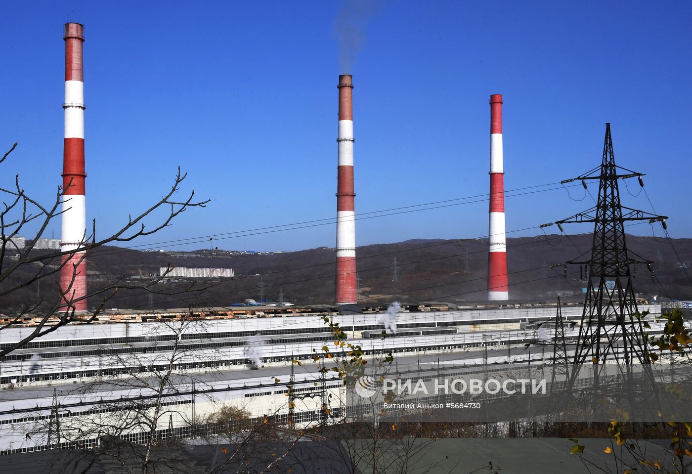 Работа ТЭЦ-2 во Владивостоке