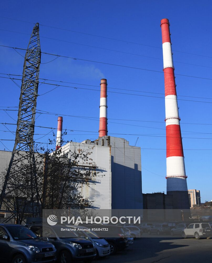 Работа ТЭЦ-2 во Владивостоке
