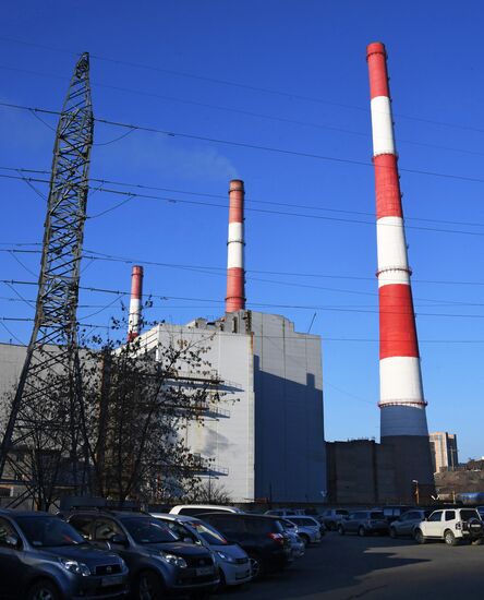 Работа ТЭЦ-2 во Владивостоке 