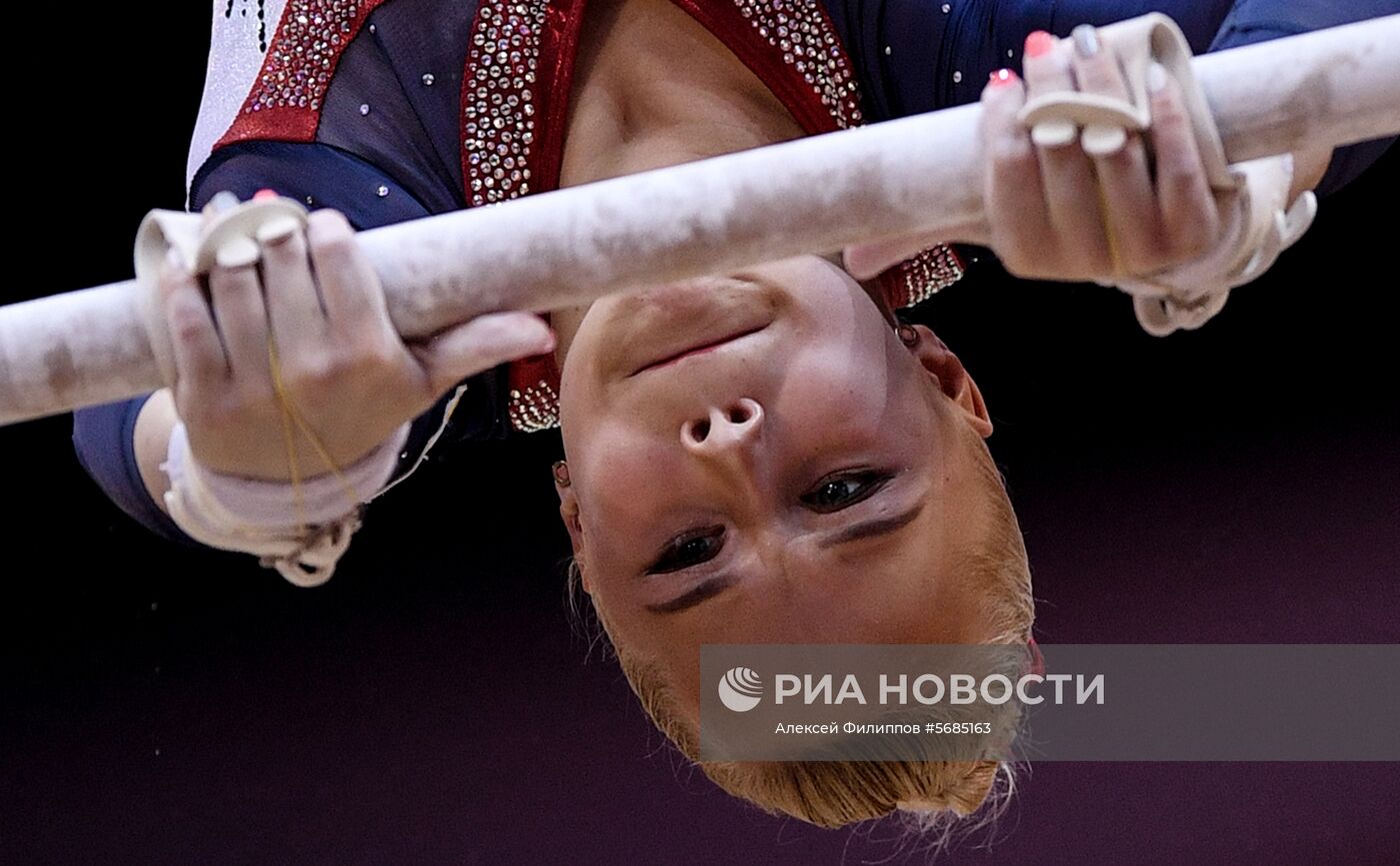 Спортивная гимнастика. Чемпионат мира. Женщины. Индивидуальное многоборье