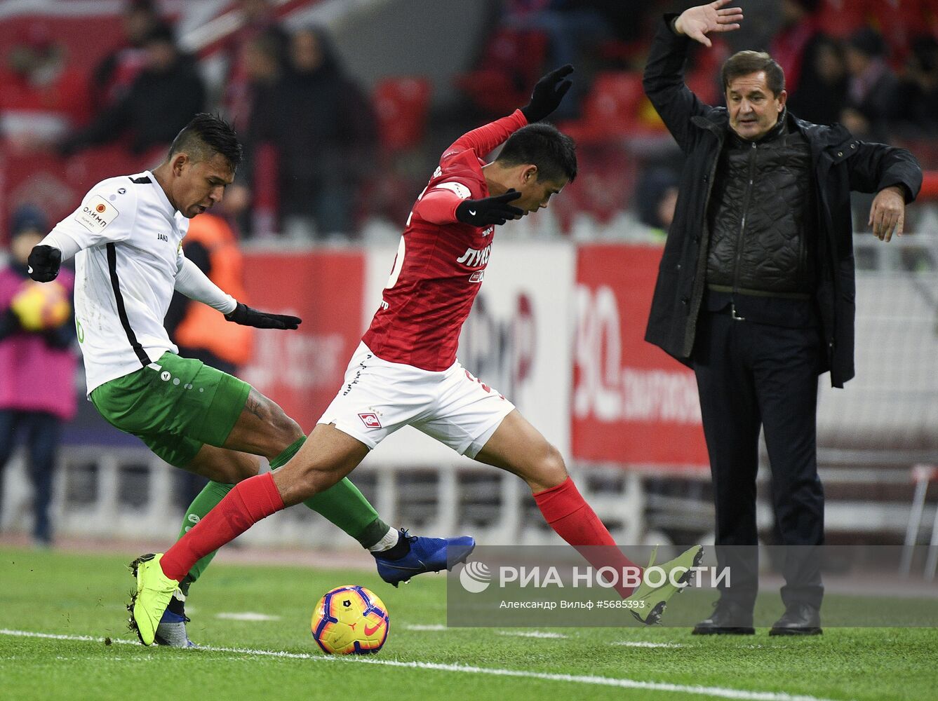 Футбол. Кубок России. Матч "Спартак" - "Анжи"