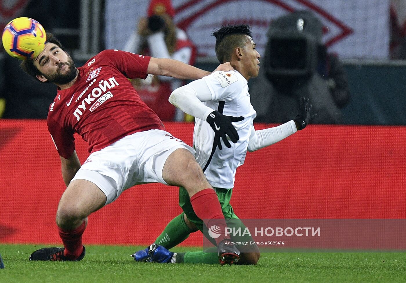 Футбол. Кубок России. Матч "Спартак" - "Анжи"