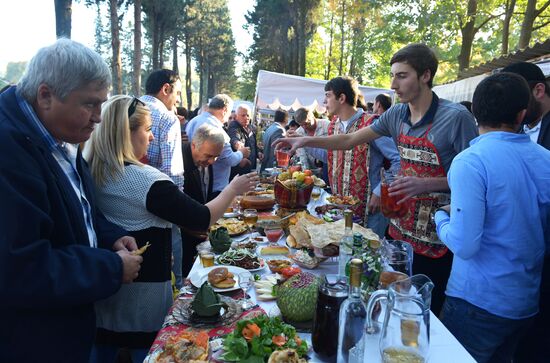 Армянский праздник «Амшен» в Абхазии