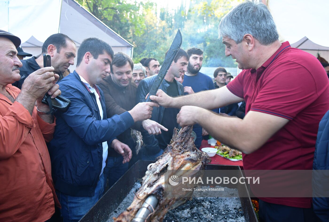 Армянский праздник «Амшен» в Абхазии