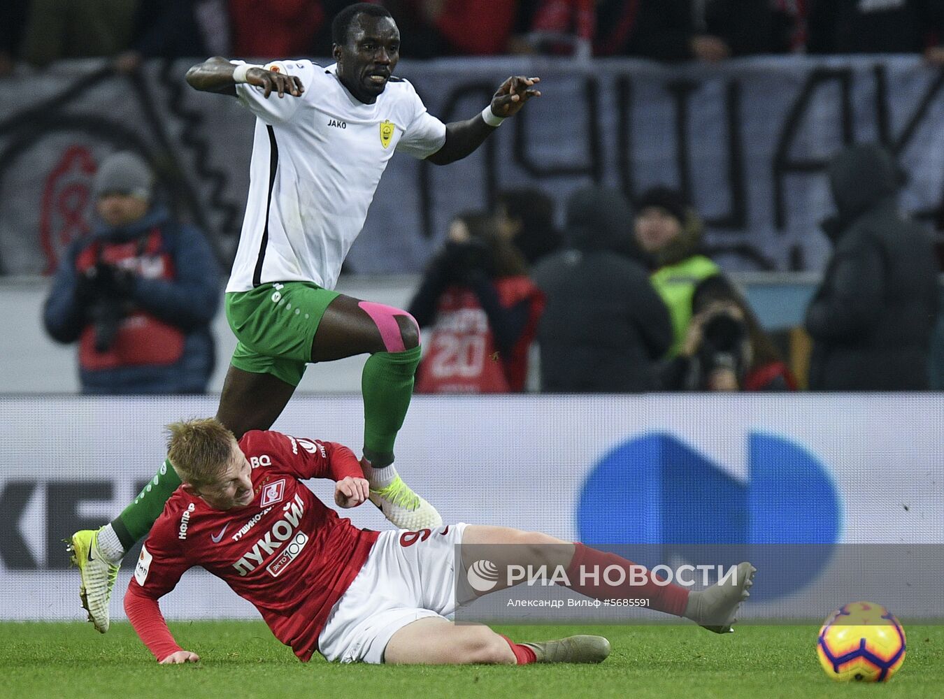 Футбол. Кубок России. Матч "Спартак" - "Анжи"