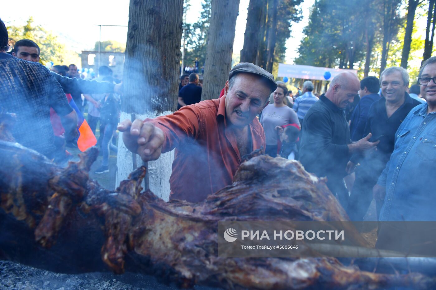 Армянский праздник «Амшен» в Абхазии