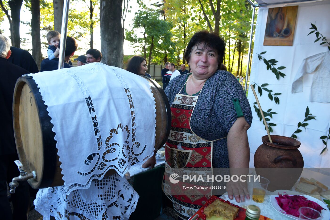 Армянский праздник «Амшен» в Абхазии