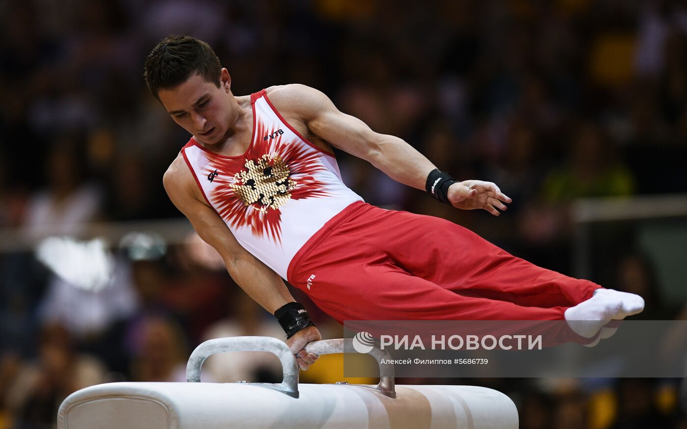 Спортивная гимнастика. Чемпионат мира. Отдельные снаряды. Первый день