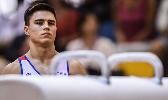 Спортивная гимнастика. Чемпионат мира. Отдельные снаряды. Первый день