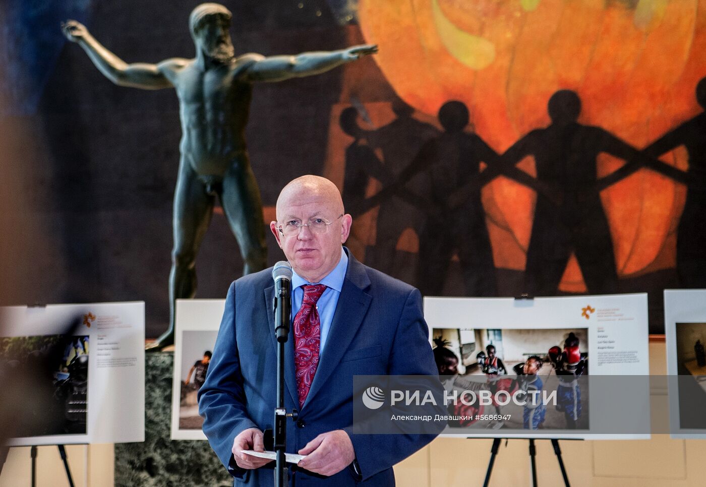Выставка лауреатов конкурса им. Стенина-2018 в штаб-квартире ООН