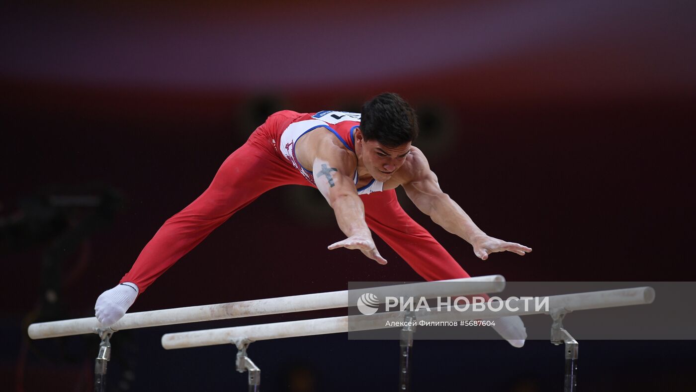 Спортивная гимнастика. Чемпионат мира. Отдельные снаряды. Второй день