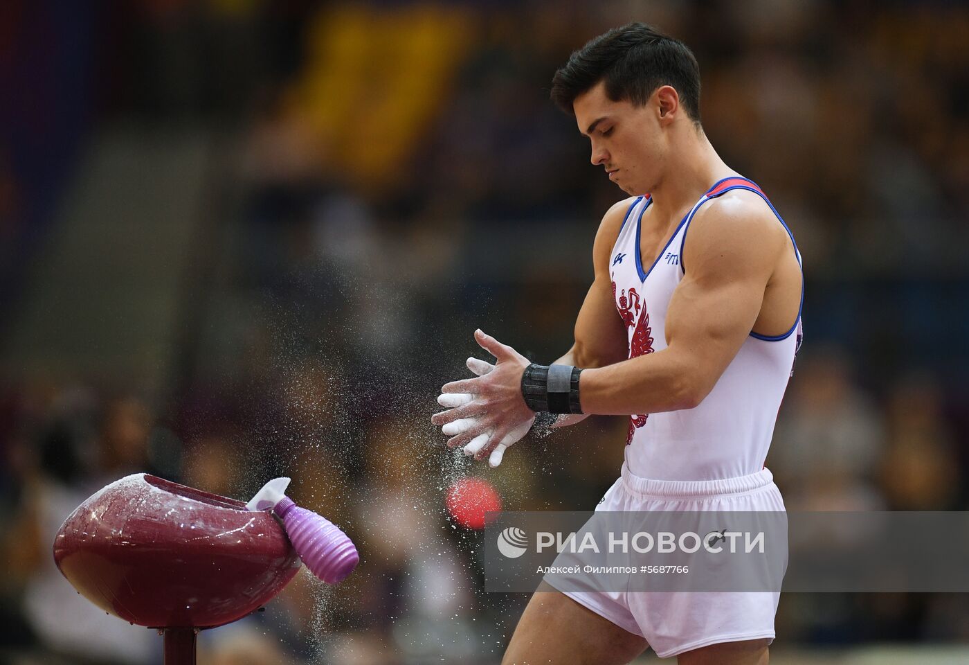 Спортивная гимнастика. Чемпионат мира. Отдельные снаряды. Второй день