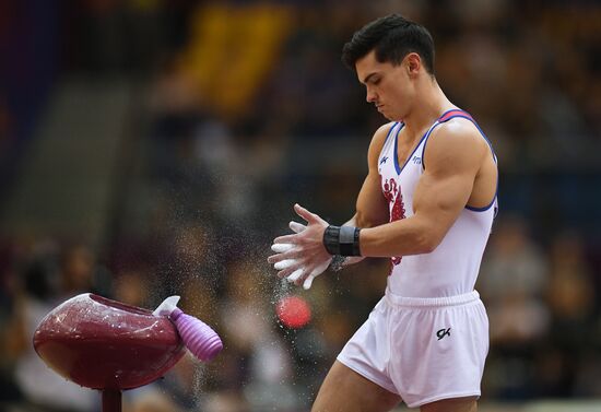 Спортивная гимнастика. Чемпионат мира. Отдельные снаряды. Второй день