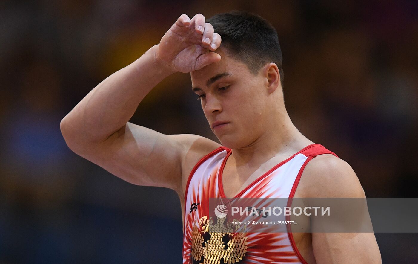 Спортивная гимнастика. Чемпионат мира. Отдельные снаряды. Второй день