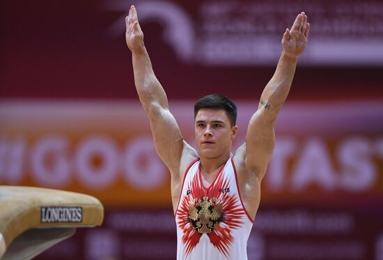 Спортивная гимнастика. Чемпионат мира. Отдельные снаряды. Второй день