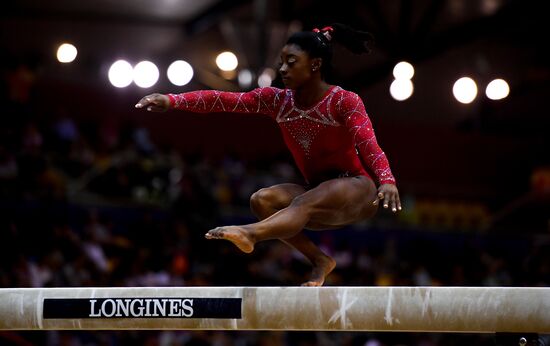 Спортивная гимнастика. Чемпионат мира. Отдельные снаряды. Второй день