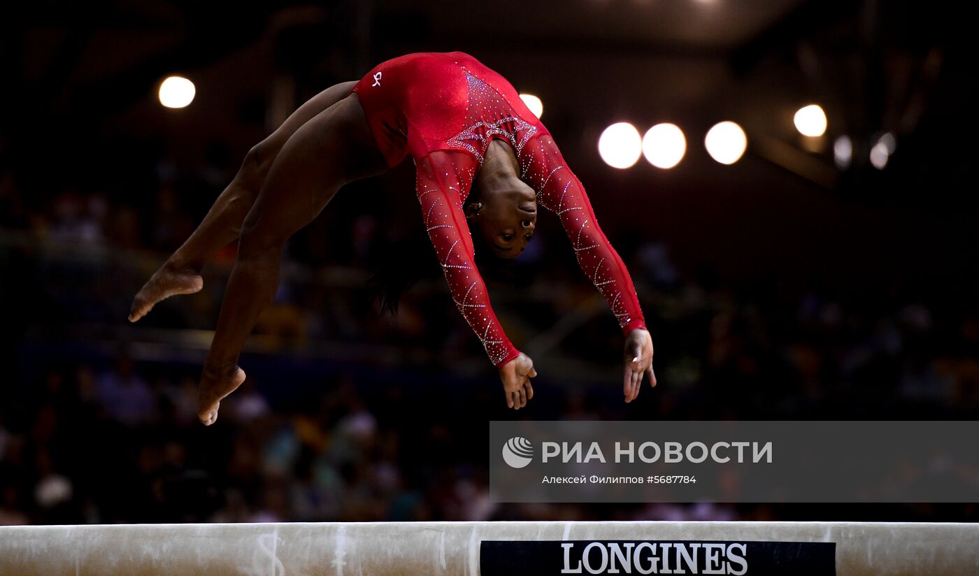 Спортивная гимнастика. Чемпионат мира. Отдельные снаряды. Второй день