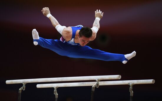 Спортивная гимнастика. Чемпионат мира. Отдельные снаряды. Второй день