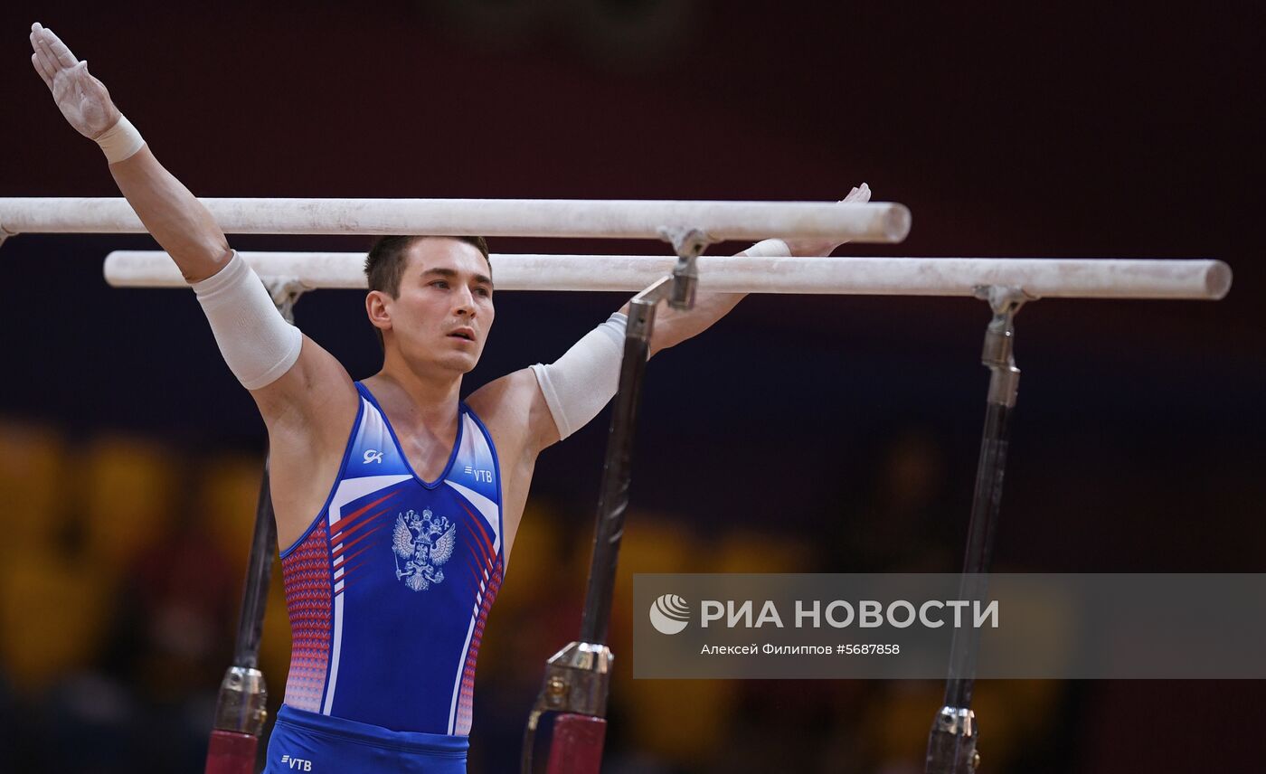 Спортивная гимнастика. Чемпионат мира. Отдельные снаряды. Второй день