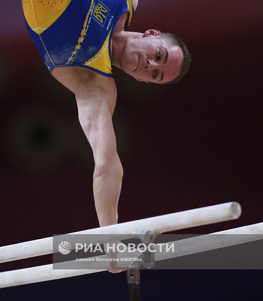 Спортивная гимнастика. Чемпионат мира. Отдельные снаряды. Второй день