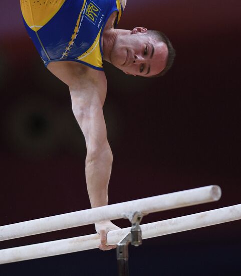 Спортивная гимнастика. Чемпионат мира. Отдельные снаряды. Второй день