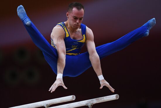 Спортивная гимнастика. Чемпионат мира. Отдельные снаряды. Второй день