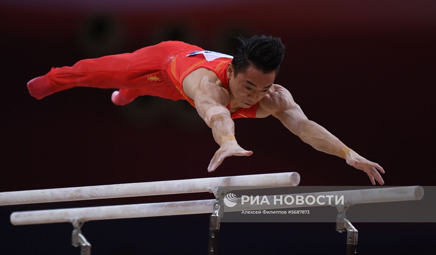 Спортивная гимнастика. Чемпионат мира. Отдельные снаряды. Второй день