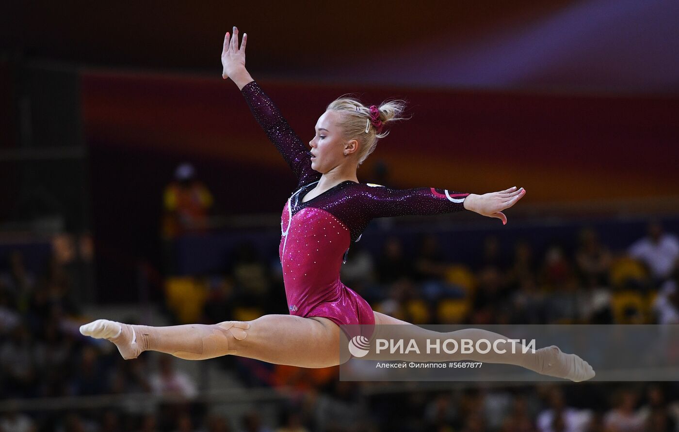 Спортивная гимнастика. Чемпионат мира. Отдельные снаряды. Второй день