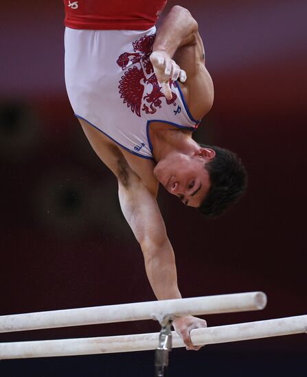 Спортивная гимнастика. Чемпионат мира. Отдельные снаряды. Второй день