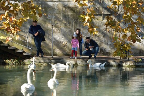 Осень в Абхазии